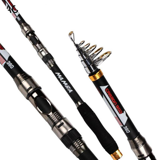 Carbon Fiber Telescopic Fishing Rod